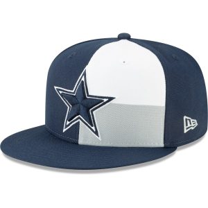 Men's New Era Stone/Navy Dallas Cowboys 2023 NFL Draft On Stage