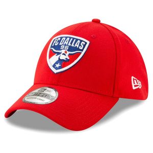 FC Dallas New Era Team Logo 39THIRTY Flex Hat – Red