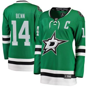 Fanatics Branded Jamie Benn Dallas Stars Women’s Green Home Breakaway Player Jersey