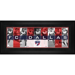 Fc Dallas Fanatics Authentic Framed 10” x 30” Player Panoramic Collage
