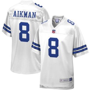 Troy Aikman Dallas Cowboys NFL Pro Line Retired Player Jersey – White